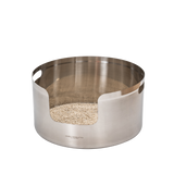 XXL Round Stainless Steel Litter Box