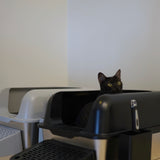 Stainless Steel Litter Box - Grey