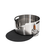 Round Stainless Steel Litter Box XXL (Pre Order Late September)