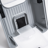 Stainless Steel Enclosed Litter Box – With Activated Carbon Filter - Light Grey (Lid Only)