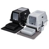 Stainless Steel Enclosed Litter Box – With Activated Carbon Filter