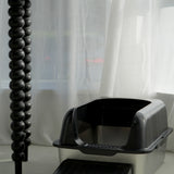Stainless Steel Litter Box (With Sieve For Clumping Litter)