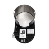 Round Stainless Steel Litter Box - Black (Pre Order Late September)