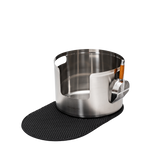Round Stainless Steel Litter Box (Pre Order Late September)