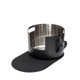 Round Stainless Steel Litter Box - Black (Pre Order Late September)