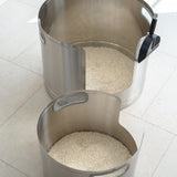 Round Stainless Steel Litter Box