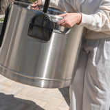 XXL Round Stainless Steel Litter Box - Tall 45cm