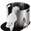 XXL Round Stainless Steel Litter Box - Tall 45cm
