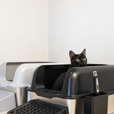 Stainless Steel Litter Box - Grey