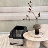 Stainless Steel Slide-Out Sieve Litter Box (For Wood Pellet Litter)