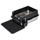 XXL Stainless Steel Litter Box - Black